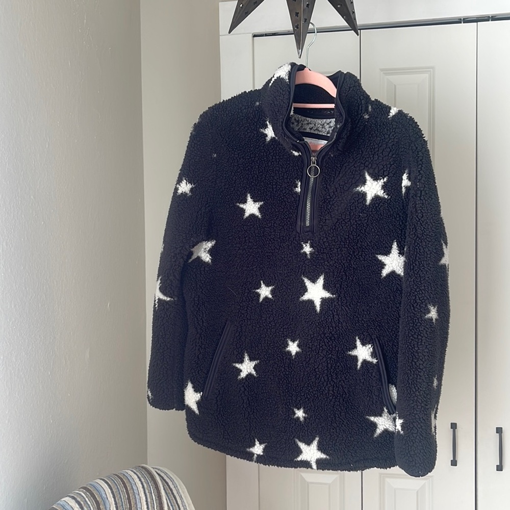 QUARTER-ZIP SWEATER